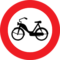 تابلو عبور موتورگازی ممنوع